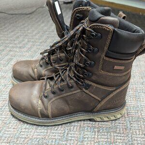 Danner Steel Yard 8" Brown Steel Toe Work Boot 10.5